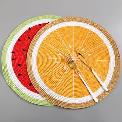 Heat Insulator Round Lemon Placemat
