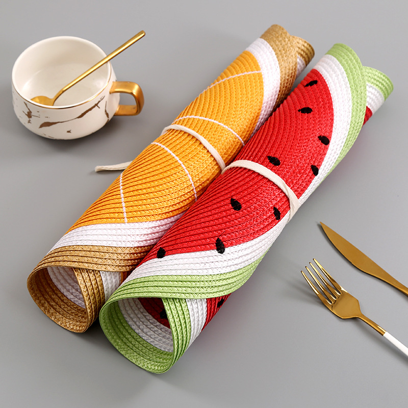 Heat Insulator Round Lemon Placemat