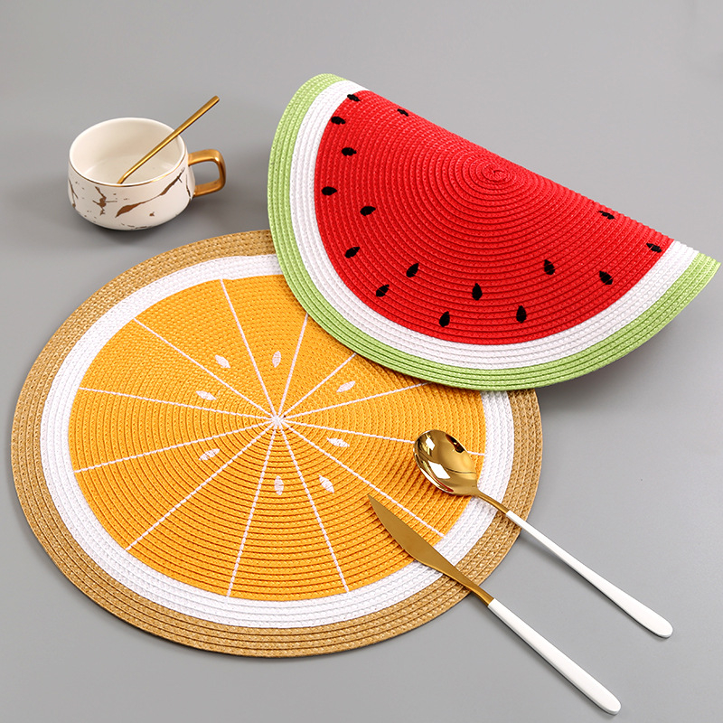 Heat Insulator Round Lemon Placemat