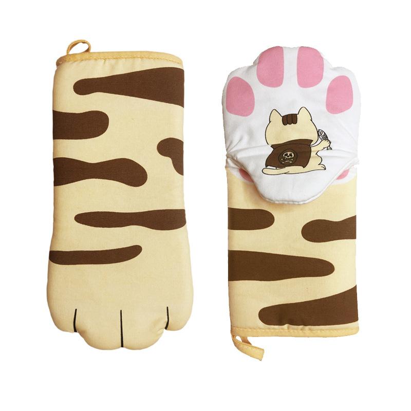 Heat Protection Cat Oven Mitt Heat Protection Cat Oven Mitt