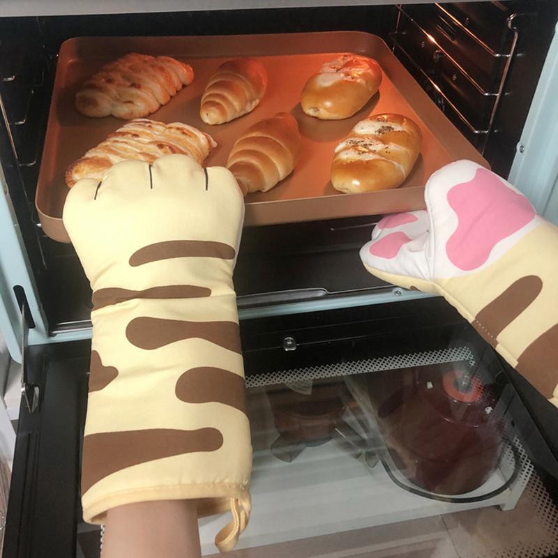 Heat Protection Cat Oven Mitt Heat Protection Cat Oven Mitt