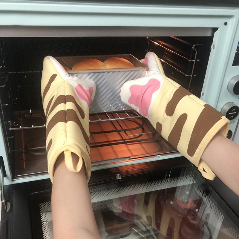 Heat Protection Cat Oven Mitt Heat Protection Cat Oven Mitt