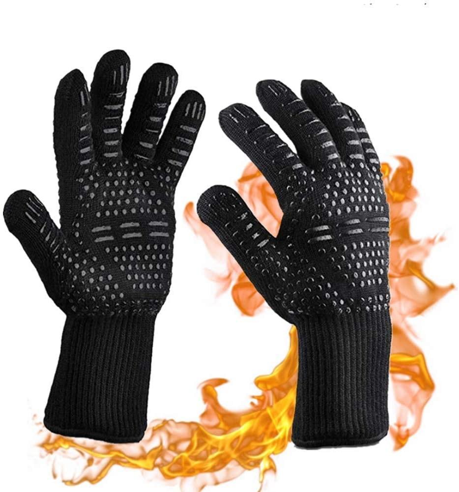 Heat Resistant BBQ Gloves (1 Pair) Heat Resistant BBQ Gloves (1 Pair)