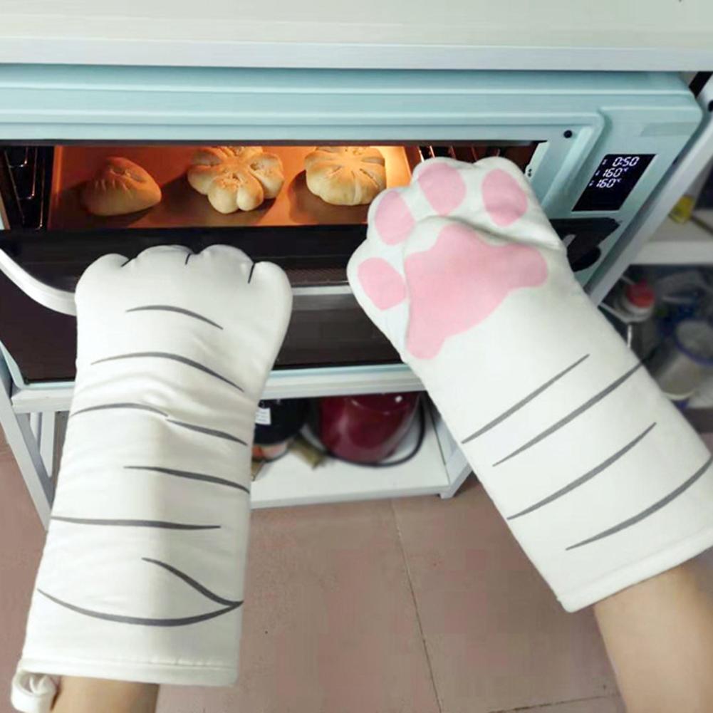 Heat Resistant Cat Oven Mit