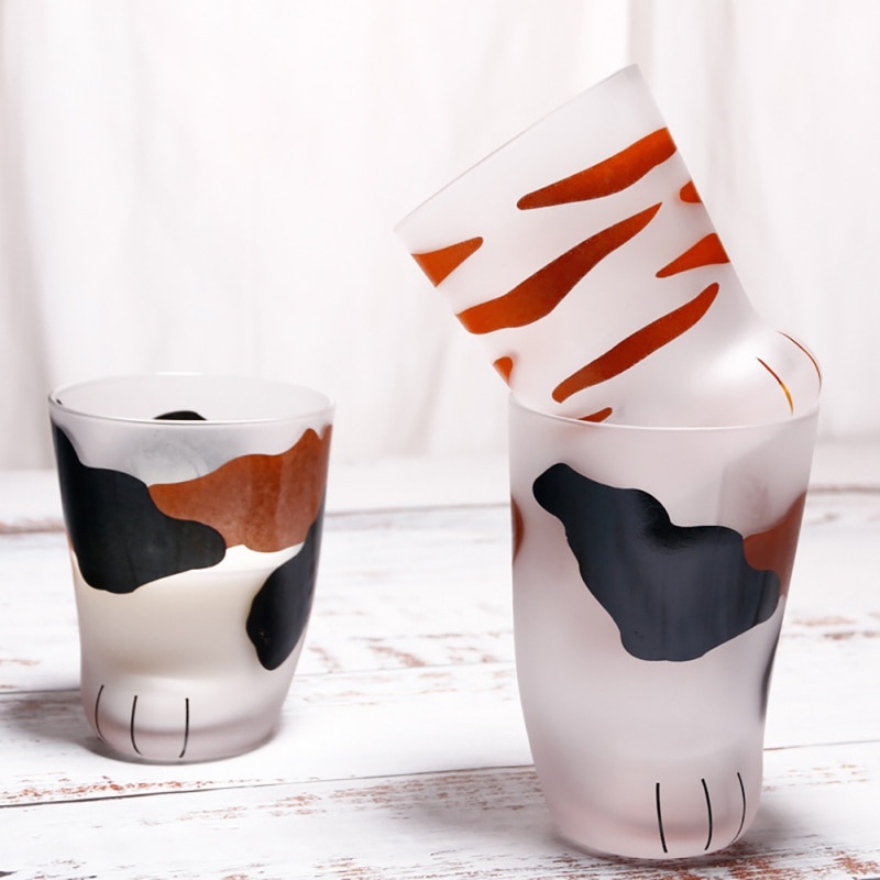 Heat Resistant Cat Paw Glass Heat Resistant Cat Paw Glass