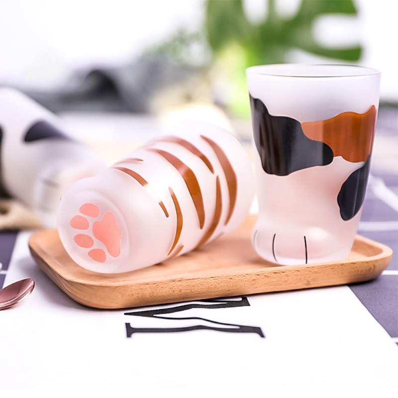 Heat Resistant Cat Paw Glass Heat Resistant Cat Paw Glass