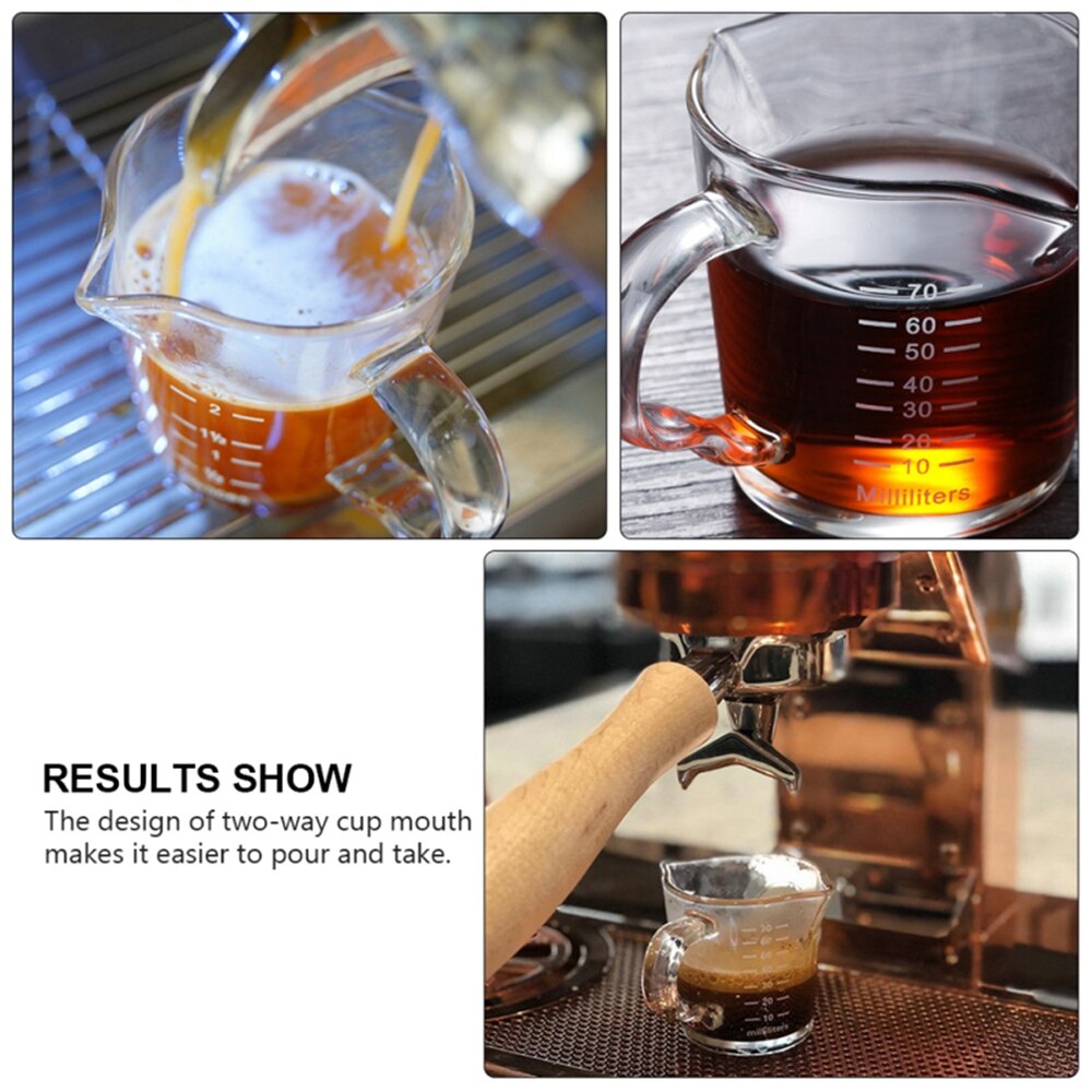 Heat Resistant Espresso Measuring Cup