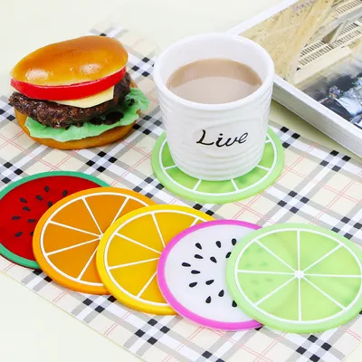 Heat Resistant Fruit Slice Lemon Coaster