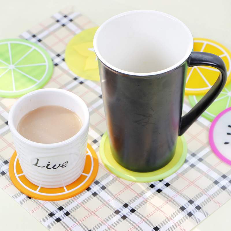 Heat Resistant Fruit Slice Lemon Coaster