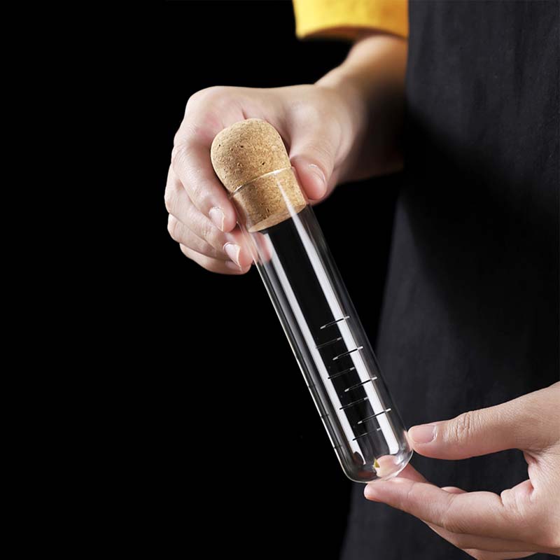 Heat Resistant Glass Tea Tube Infuser
