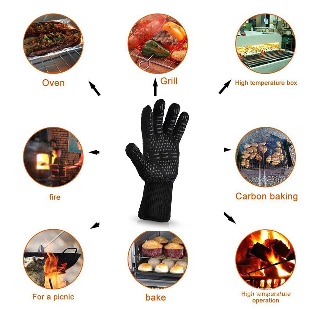 Heat Resistant Glove for Cooking (1 Piece)
