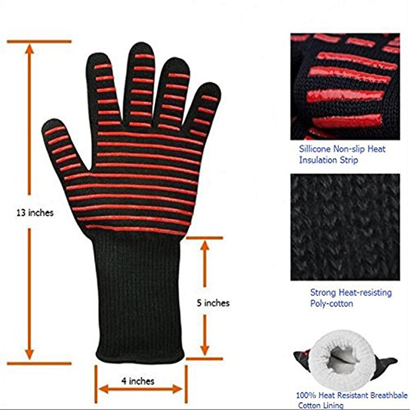 Heat Resistant Glove for Cooking (1 Piece)