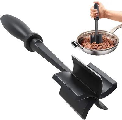 Heat Resistant Manual Ground Beef Masher Heat Resistant Manual Ground Beef Masher