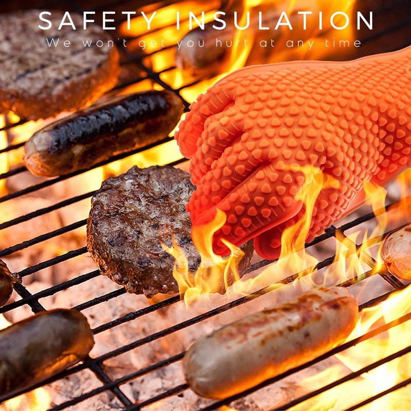 Heat Resistant Silicone BBQ Glove