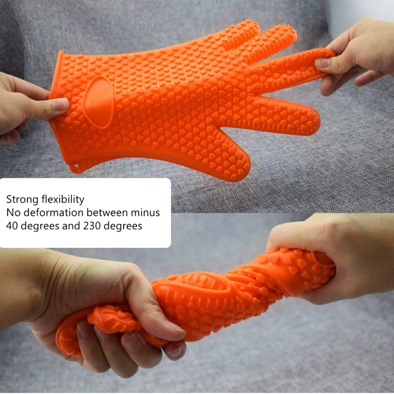 Heat Resistant Silicone BBQ Glove