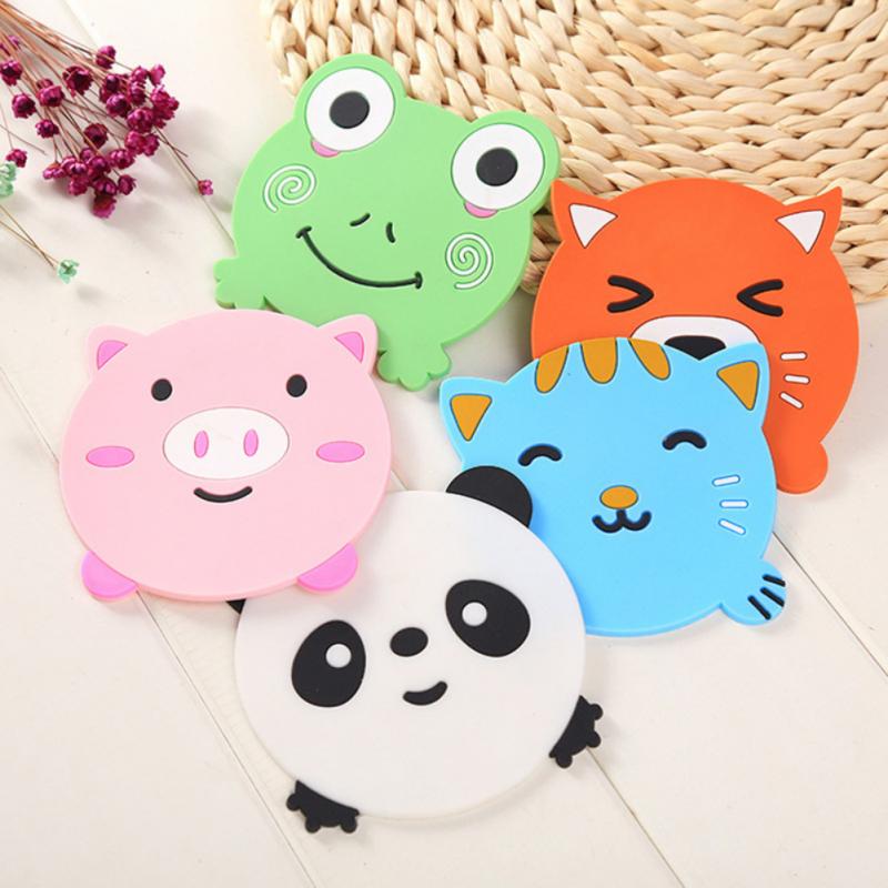 Heat Resistant Silicone Cartoon Coaster