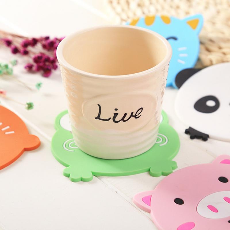 Heat Resistant Silicone Cartoon Coaster