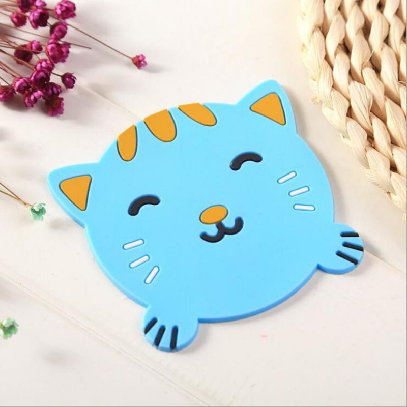 Heat Resistant Silicone Cartoon Coaster