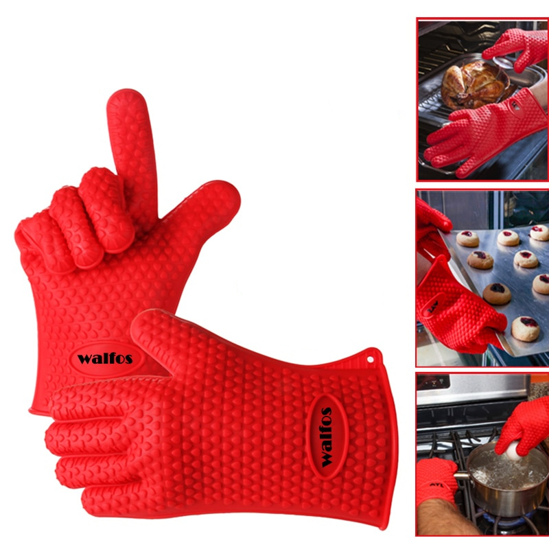 Heat Resistant Silicone Grilling Glove