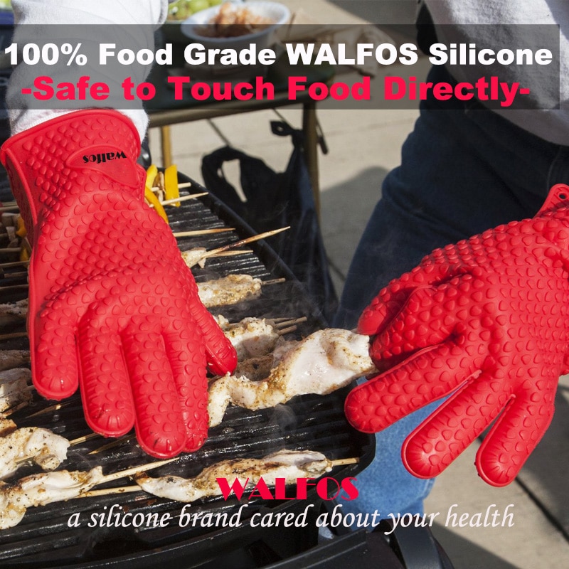 Heat Resistant Silicone Grilling Glove Heat Resistant Silicone Grilling Glove