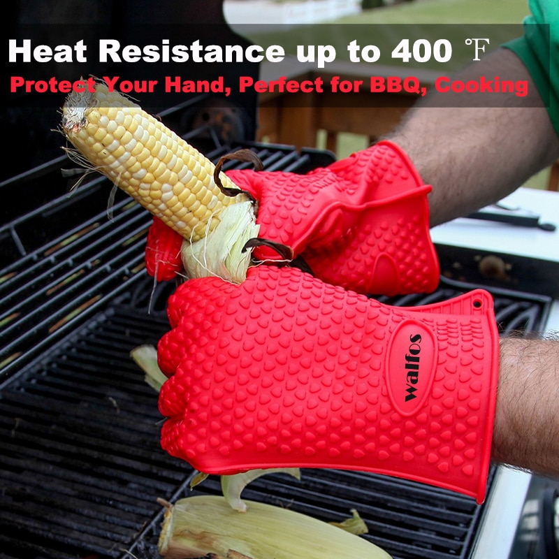 Heat Resistant Silicone Grilling Glove Heat Resistant Silicone Grilling Glove