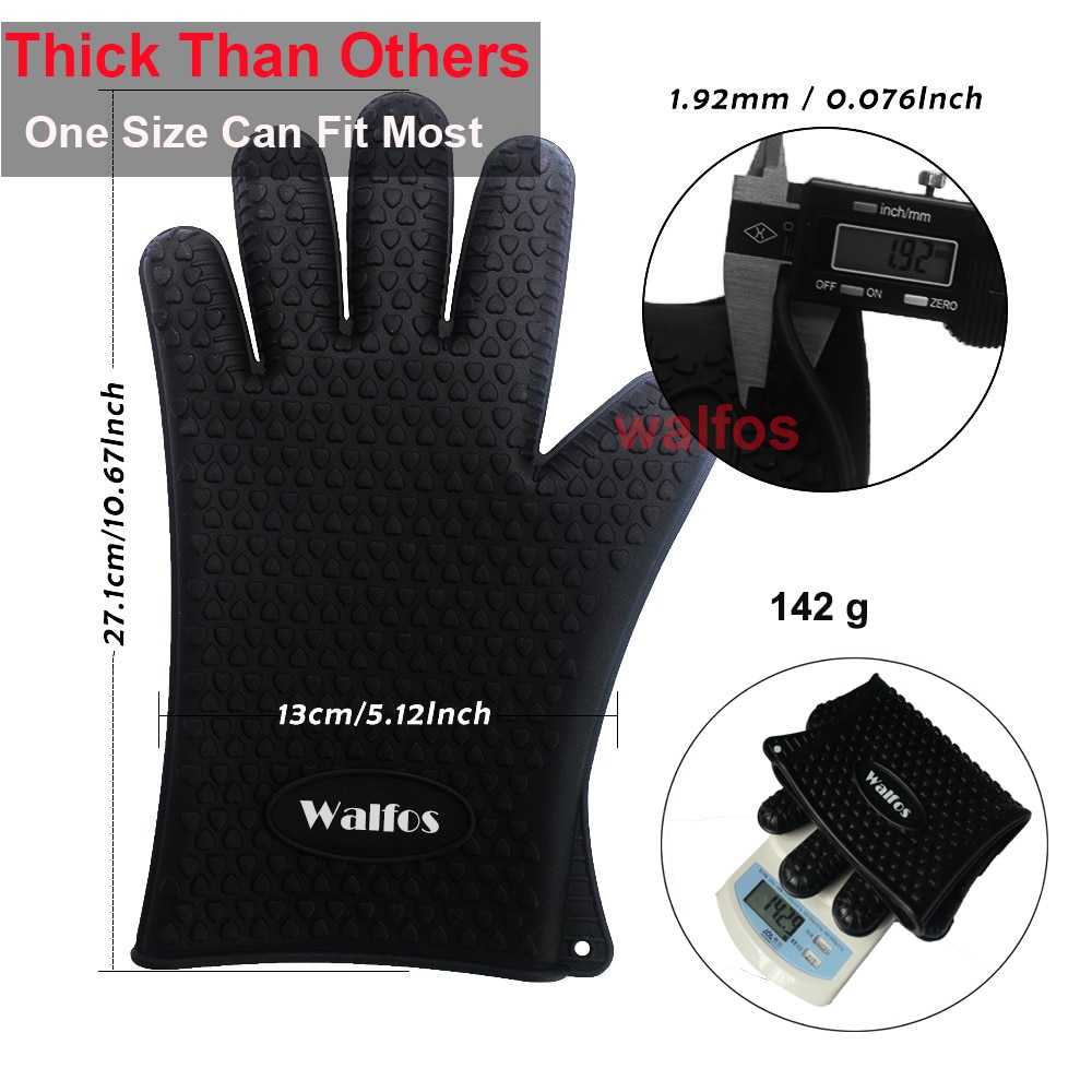 Heat Resistant Silicone Grilling Glove Heat Resistant Silicone Grilling Glove