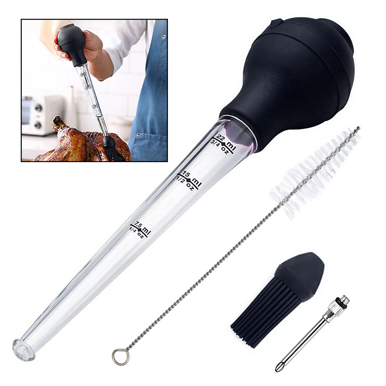 Heat Resistant Turkey Baster Heat Resistant Turkey Baster
