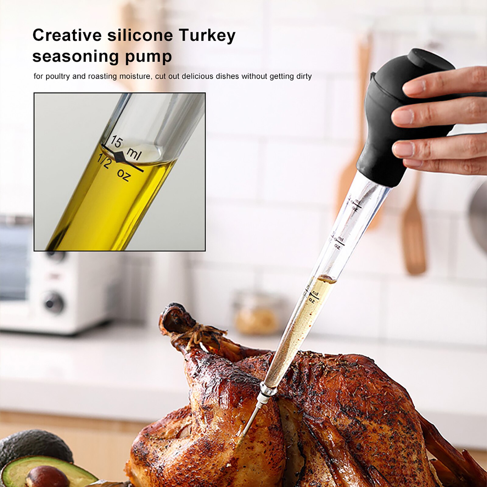 Heat Resistant Turkey Baster Heat Resistant Turkey Baster