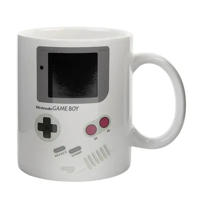 Heat Sensitive Ceramic Gameboy Mug Heat Sensitive Ceramic Gameboy Mug