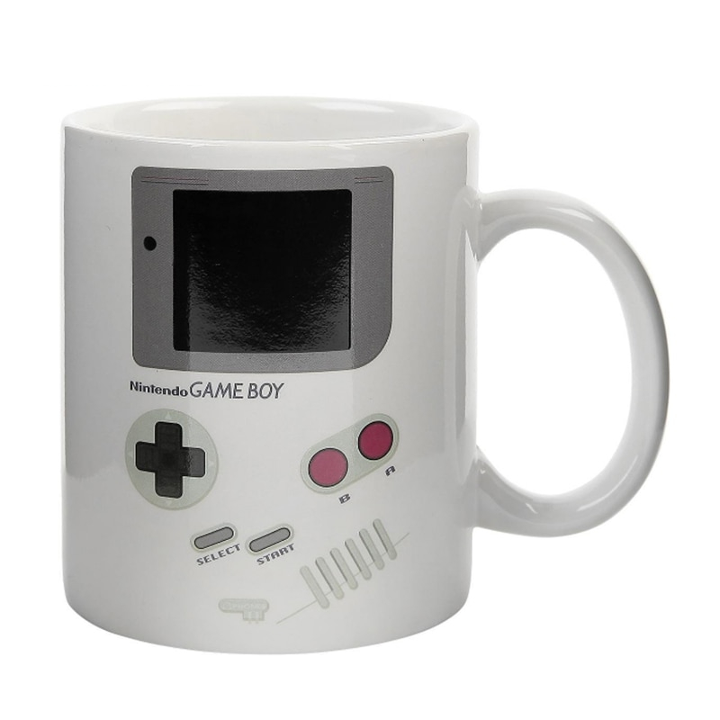 Heat Sensitive Ceramic Gameboy Mug Heat Sensitive Ceramic Gameboy Mug