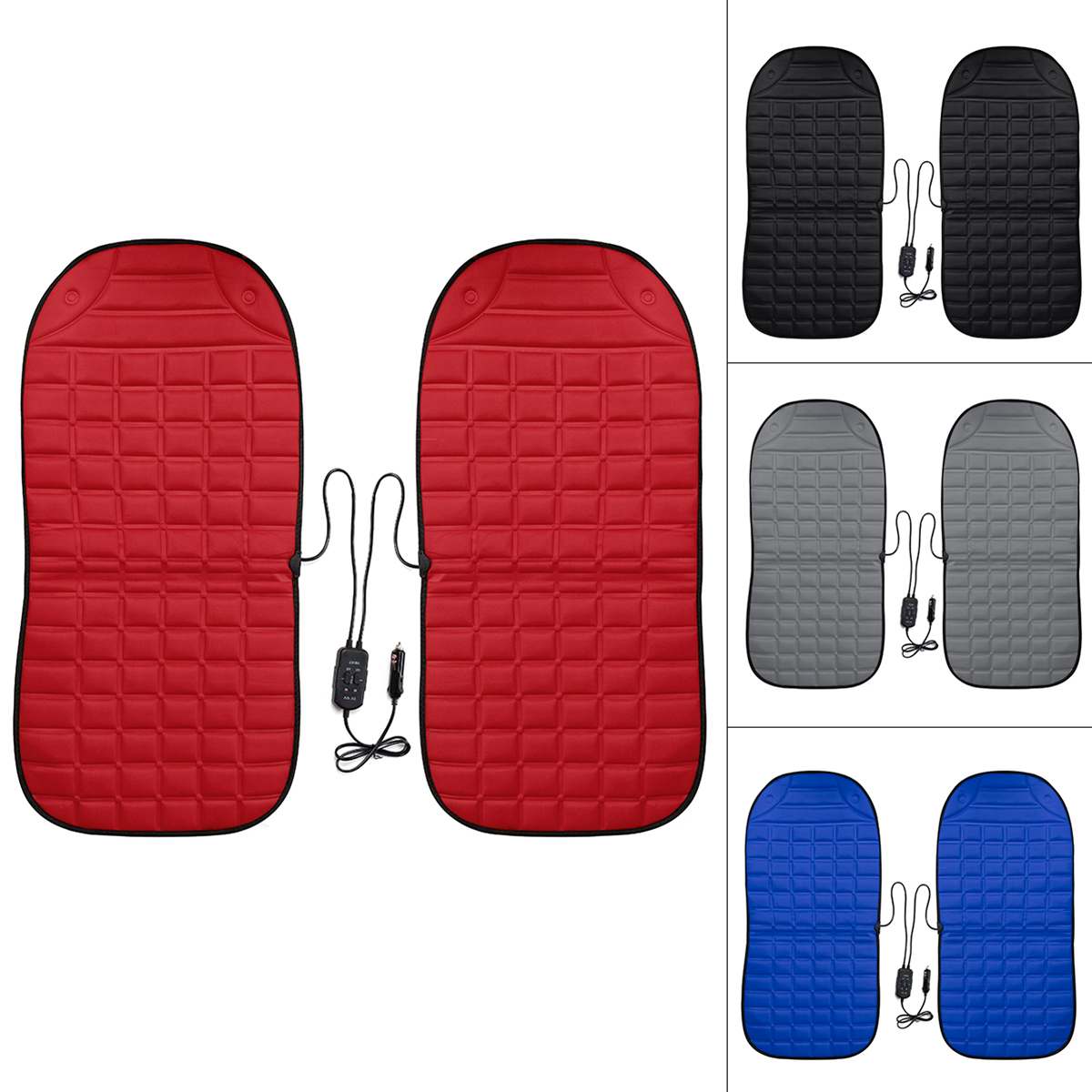 Heated Car Seat Cover Electric Cushion (Set of 2) Heated Car Seat Cover Electric Cushion (Set of 2)