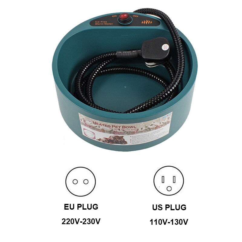 Heated Dog Water Bowl Electric Device Heated Dog Water Bowl Electric Device