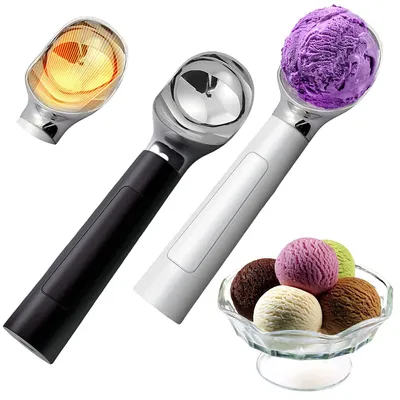 Heated Ice Cream Spoon Portable Rechargeable Non-stick Anti-feeze Ice Cream Baller Scoop Home Kitchen Tools Home ice Heated Ice Cream Spoon Portable Rechargeable Non-stick Anti-feeze Ice Cream Baller Scoop Home Kitchen Tools Home ice