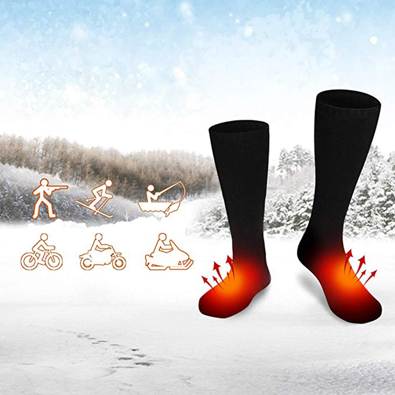Heated Ski Socks Rechargeable Socks