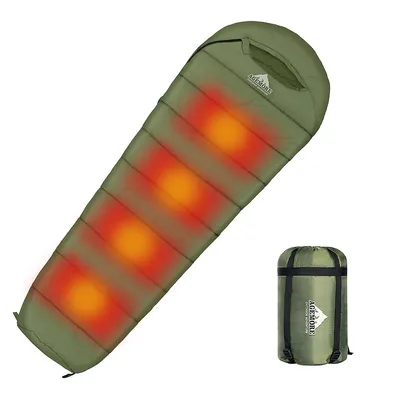 Heated Sleeping Bag Camping Gear Heated Sleeping Bag Camping Gear