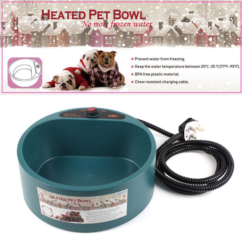 Heated Water Bowl for Dogs and Cats Heated Water Bowl for Dogs and Cats