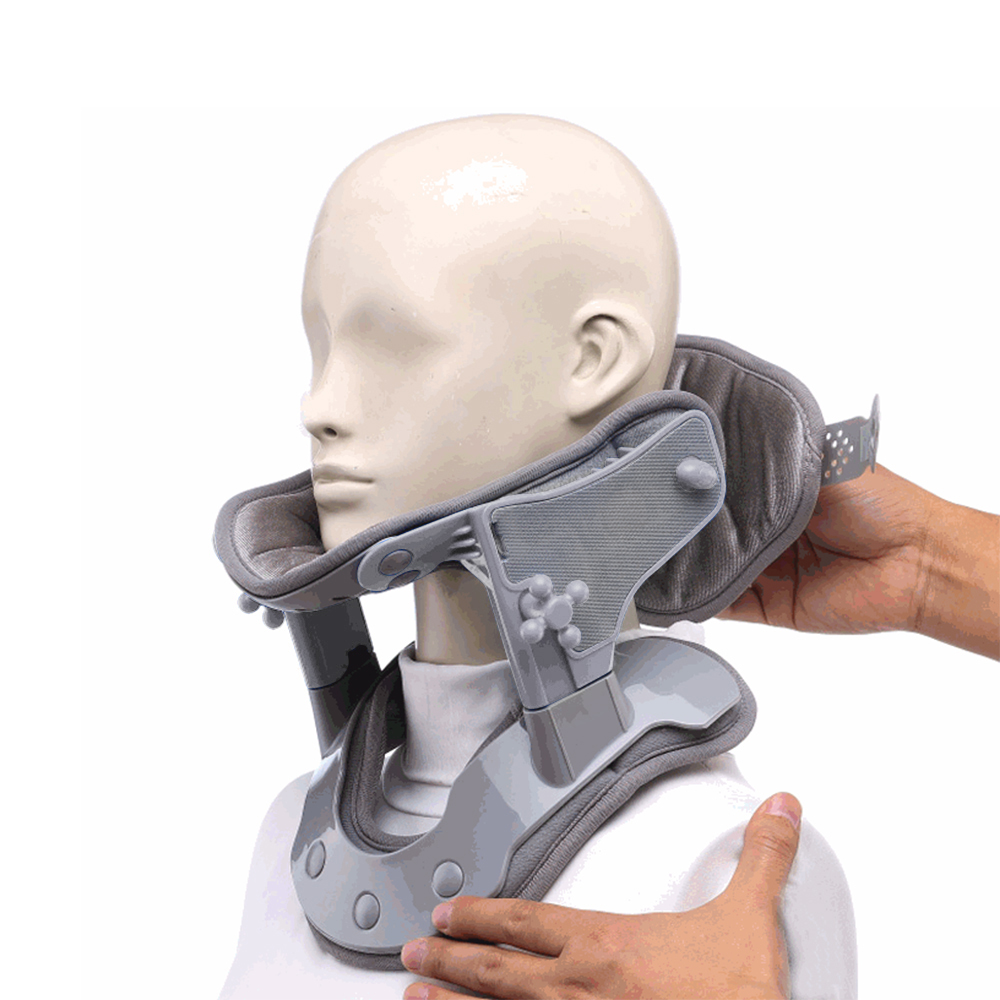 Heating Neck Collar Corrector Repair Cervical Traction Brace Apparatus Neck Posture Correction Treatment Cervical Spine