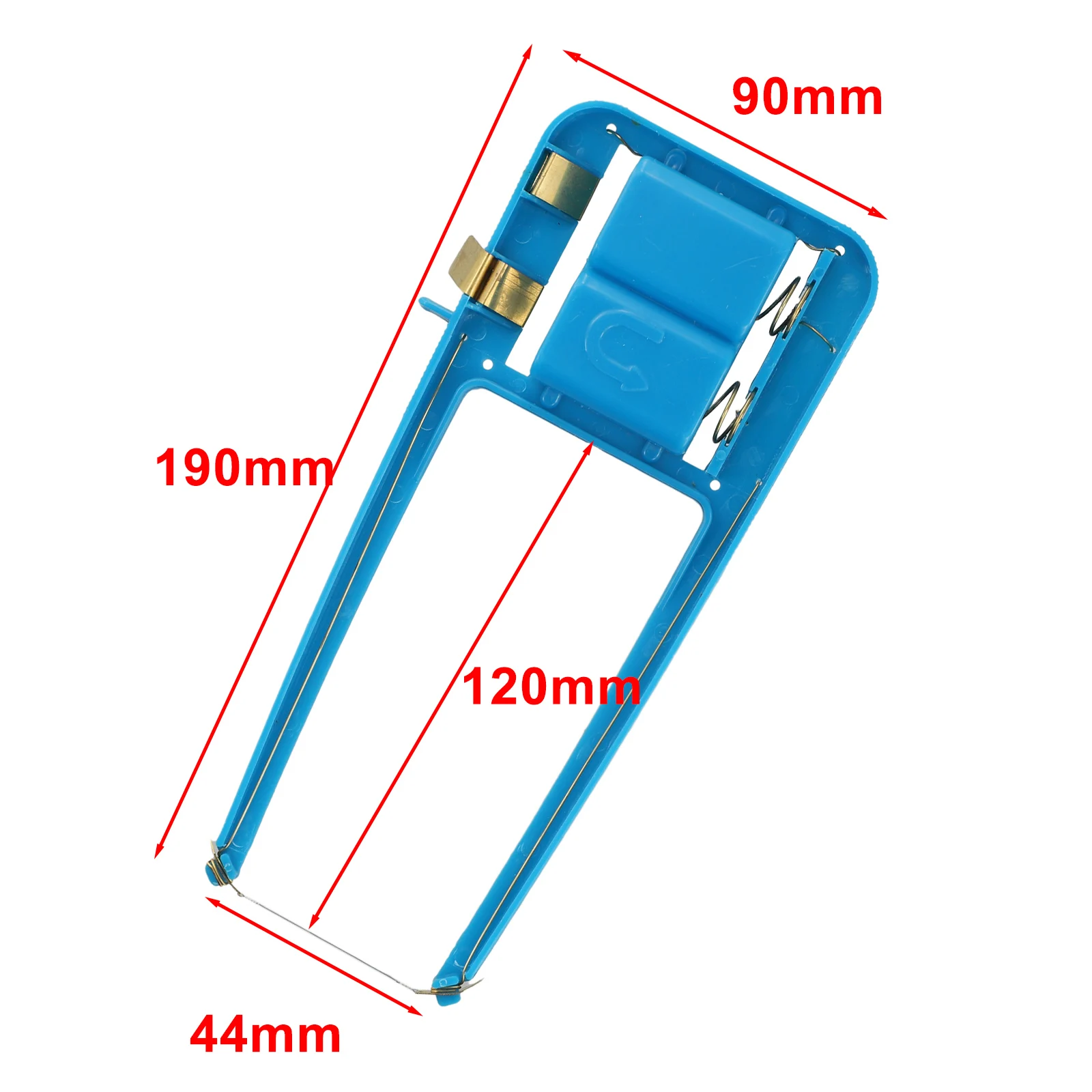 Heating Wire Foam Cutter Hand Tool Plastic Polystyrene Foam Without Battery 190mmx90mm Accessories Cutting Machine Blue