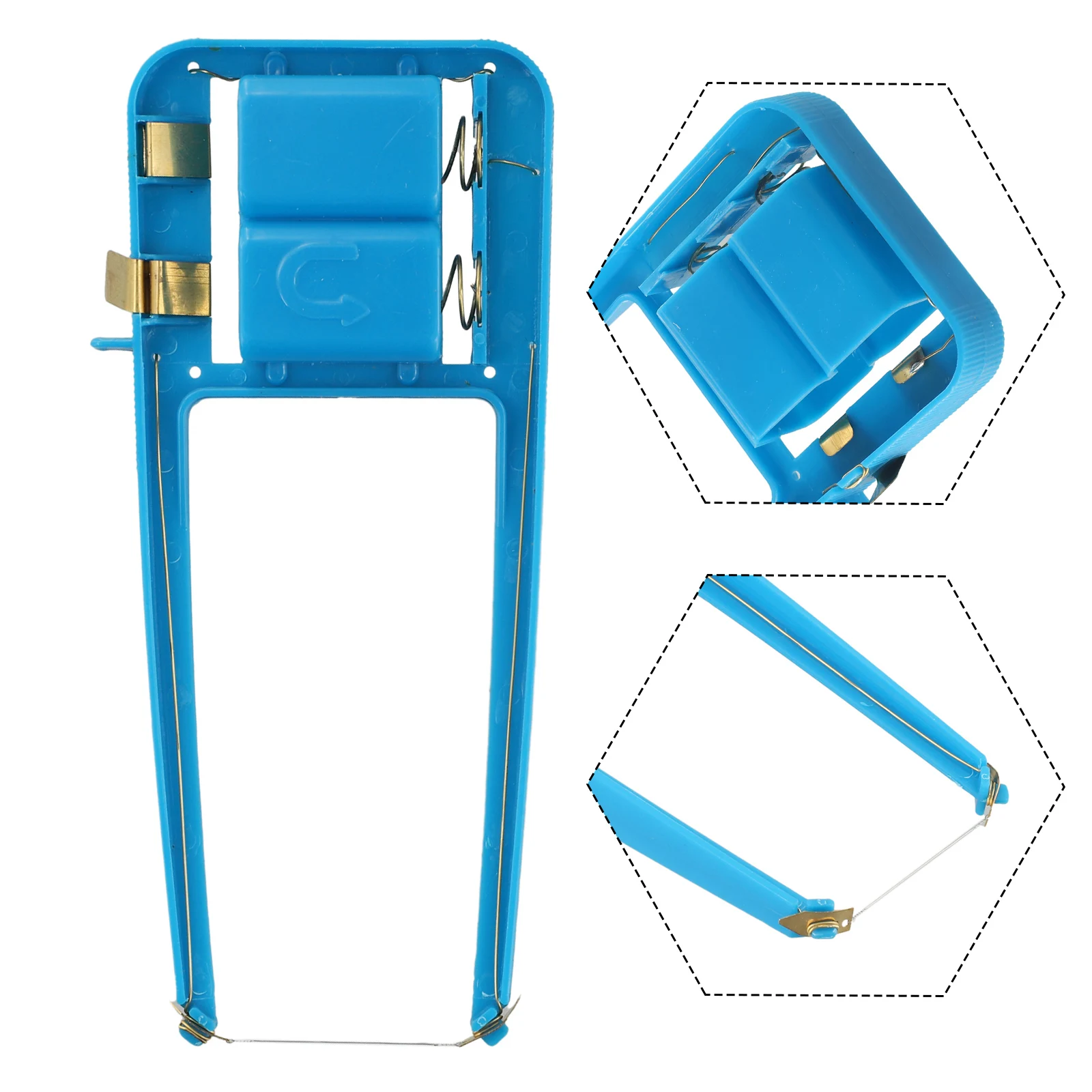 Heating Wire Foam Cutter Hand Tool Plastic Polystyrene Foam Without Battery 190mmx90mm Accessories Cutting Machine Blue
