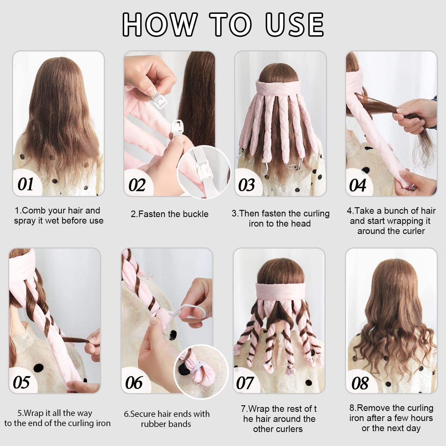 Heatless Lazy Hair Curler Heatless Lazy Hair Curler