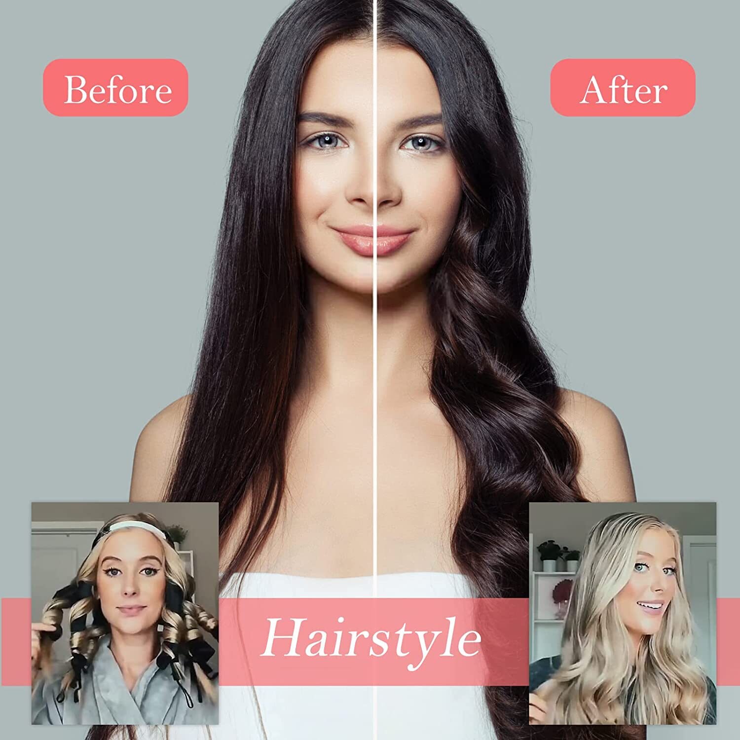 Heatless Lazy Hair Curler Heatless Lazy Hair Curler