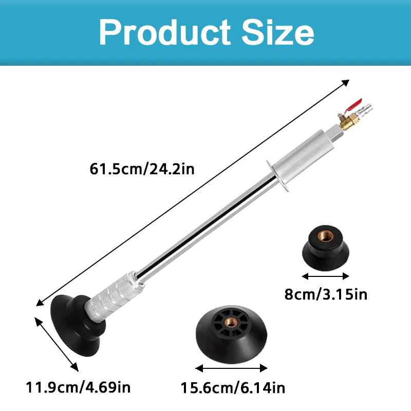 Heavy Duty Air Pneumatic Dent Puller, Car Dent Repair Slide Hammer Tool Kit, Auto Repair Suction Cup, Use with Air Heavy Duty Air Pneumatic Dent Puller, Car Dent Repair Slide Hammer Tool Kit, Auto Repair Suction Cup, Use with Air