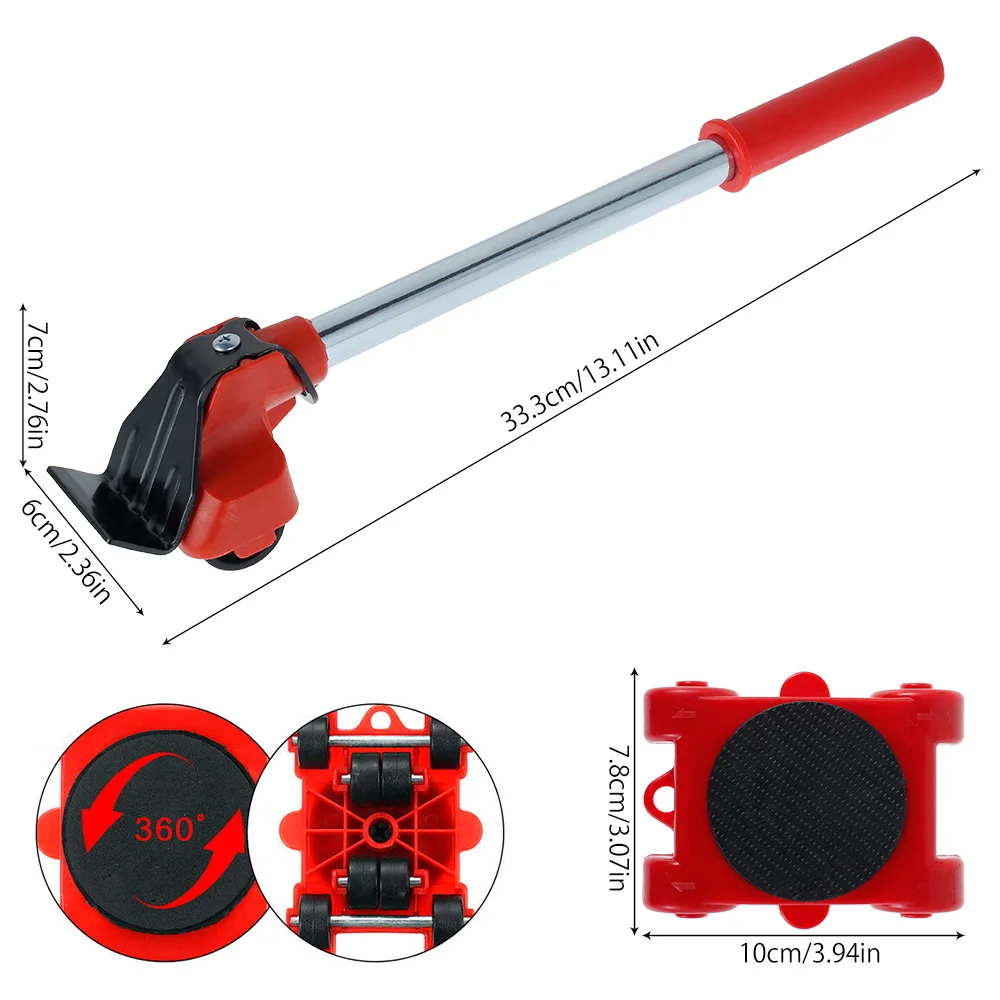 Heavy Duty Furniture Lifter Furniture Mover Set Washing Machine Refrigerator Transport Tool Lifting Moving Furniture