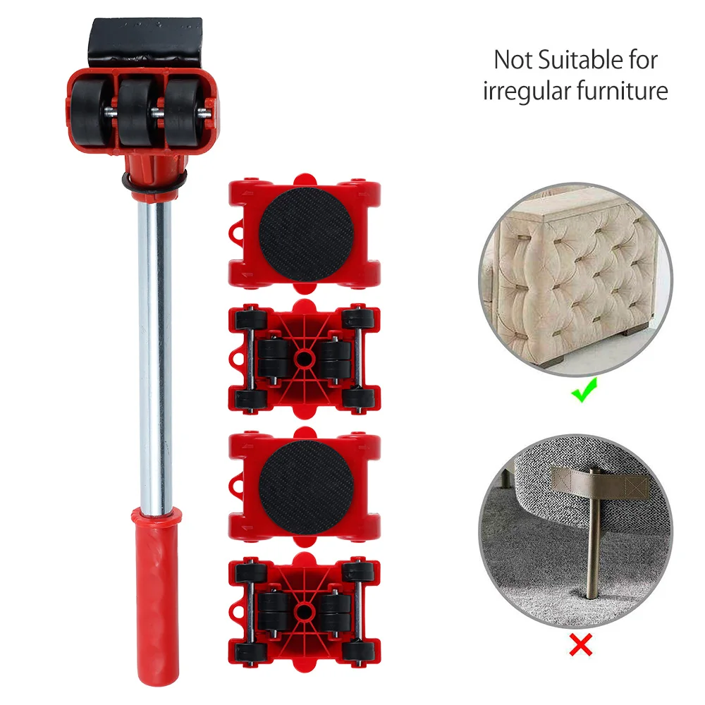 Heavy Duty Furniture Lifter Furniture Mover Set Washing Machine Refrigerator Transport Tool Lifting Moving Furniture