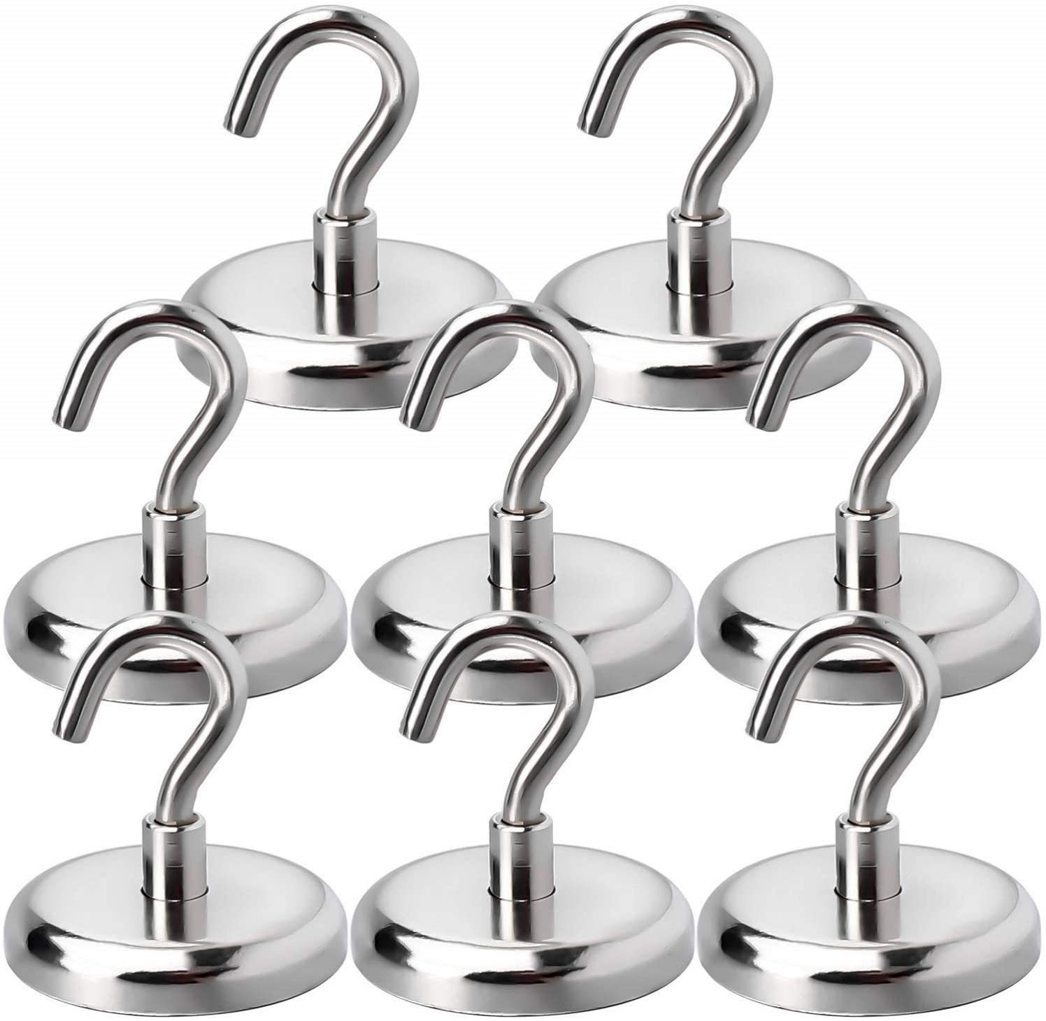 Heavy Duty Magnetic Hanging Hooks (8 pcs)