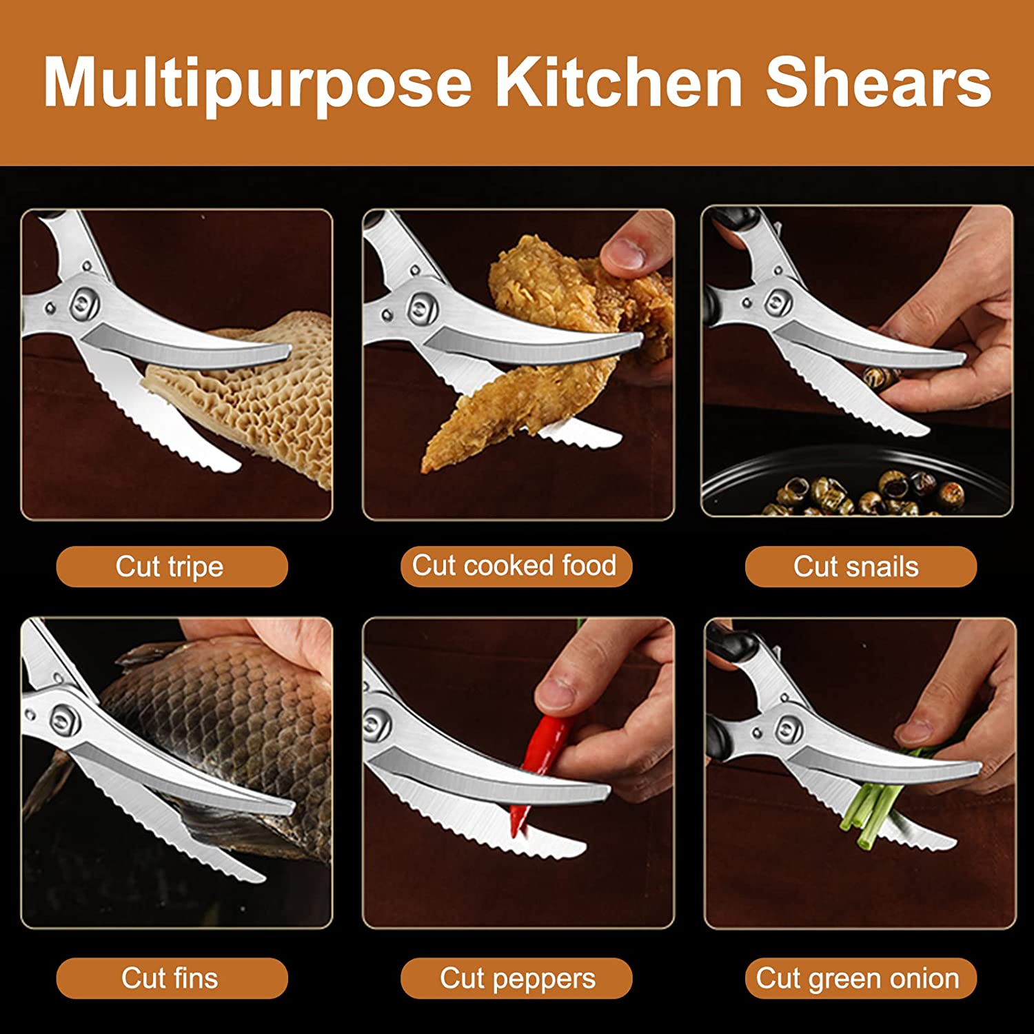 Heavy Duty Poultry Shears Kitchen Scissors Heavy Duty Poultry Shears Kitchen Scissors