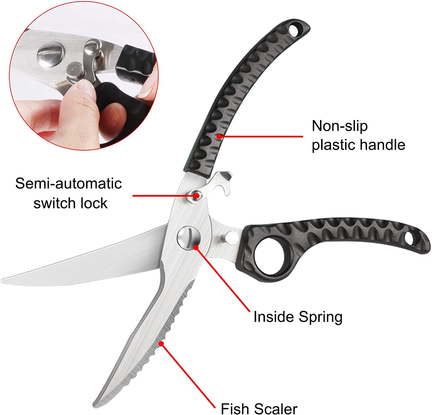 Heavy Duty Poultry Shears Kitchen Scissors Heavy Duty Poultry Shears Kitchen Scissors