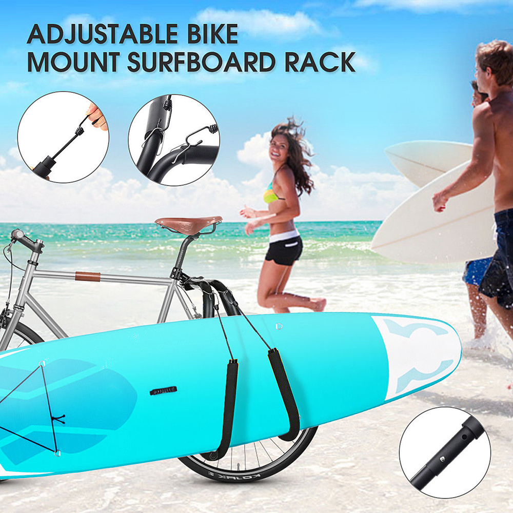 Heavy Duty Surfboard Bike Rack