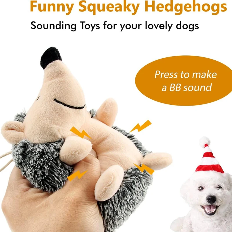Hedgehog Dog Toy with Squeaker Hedgehog Dog Toy with Squeaker