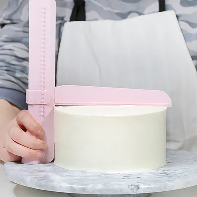 Height Adjustable Cake Scraper Tool Height Adjustable Cake Scraper Tool